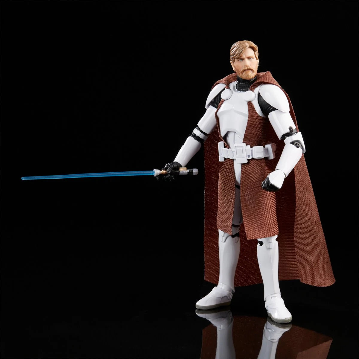 Obi-Wan Kenobi Clone Commander Action Figure Star Wars Black Series 1:12 Scale image 2