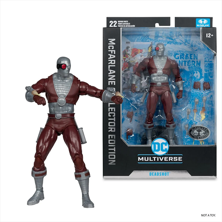 Deadshot DC 7" Action Figure McFarlane Toys Wave 10 #35 VARIANT image 4