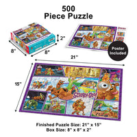 Scooby-Doo! Collage 500 Piece Jigsaw Puzzle