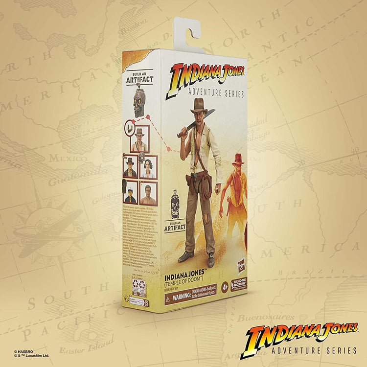 Indiana (Temple of Doom) Indiana Jones Adventure Series Action Figure image 3