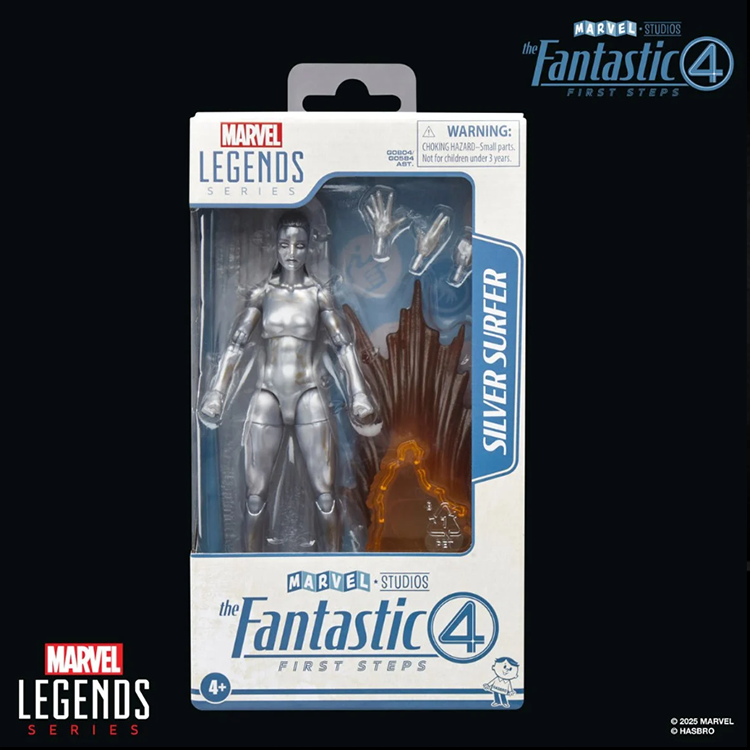 Marvel Legends Silver Surfer Action Figure 1:18 image 0