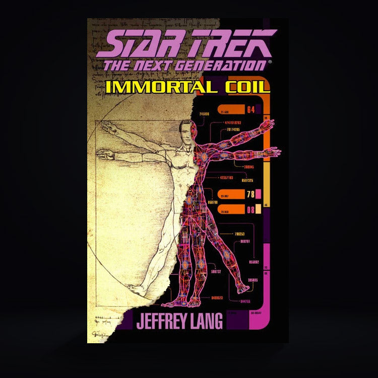 64 Immortal Coil Star Trek The Next Generation Paperback Book image 0