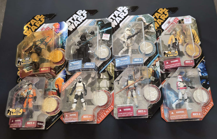 Star Wars 30th Anniversary Collection Lot of 8 Action Figures Lot D image 0