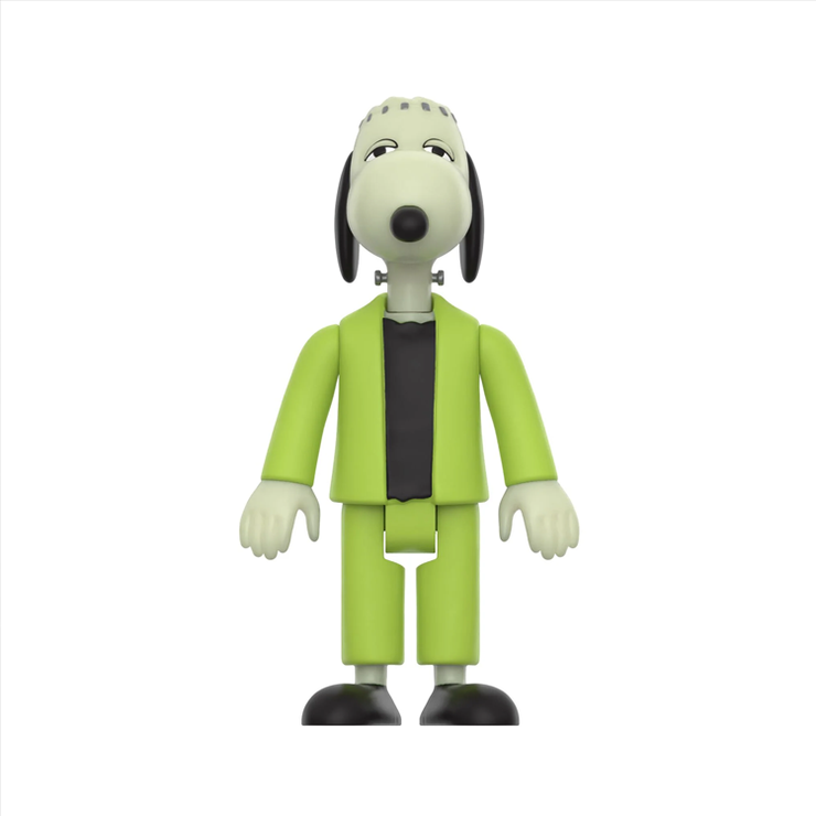 Franken Snoopy GLOW Super7 Wave 4 Snoopy Action Figure 3.75 LOOSE image 3