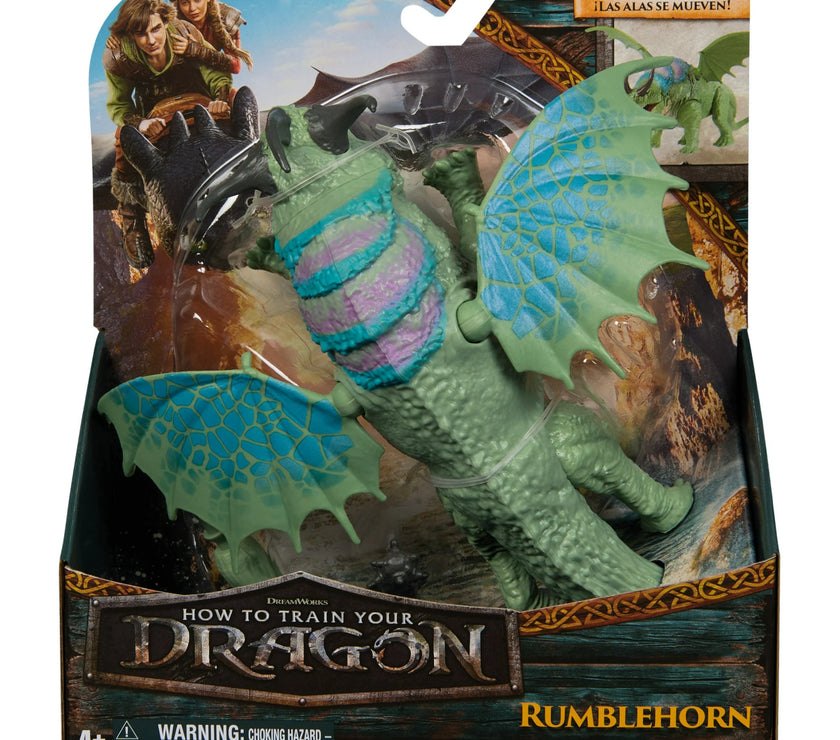 How to Train Your Dragon Gronckle -Skrill - Rumblehorn Action Figure Case of 3