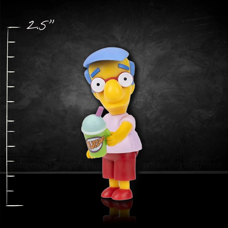 Millhouse The Simpsons Action Figure 2 1/2" Scale image 1