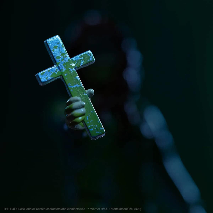 The Exorcist Regan with Vomit Splatter 3.75" Action Figure Super7 image 2