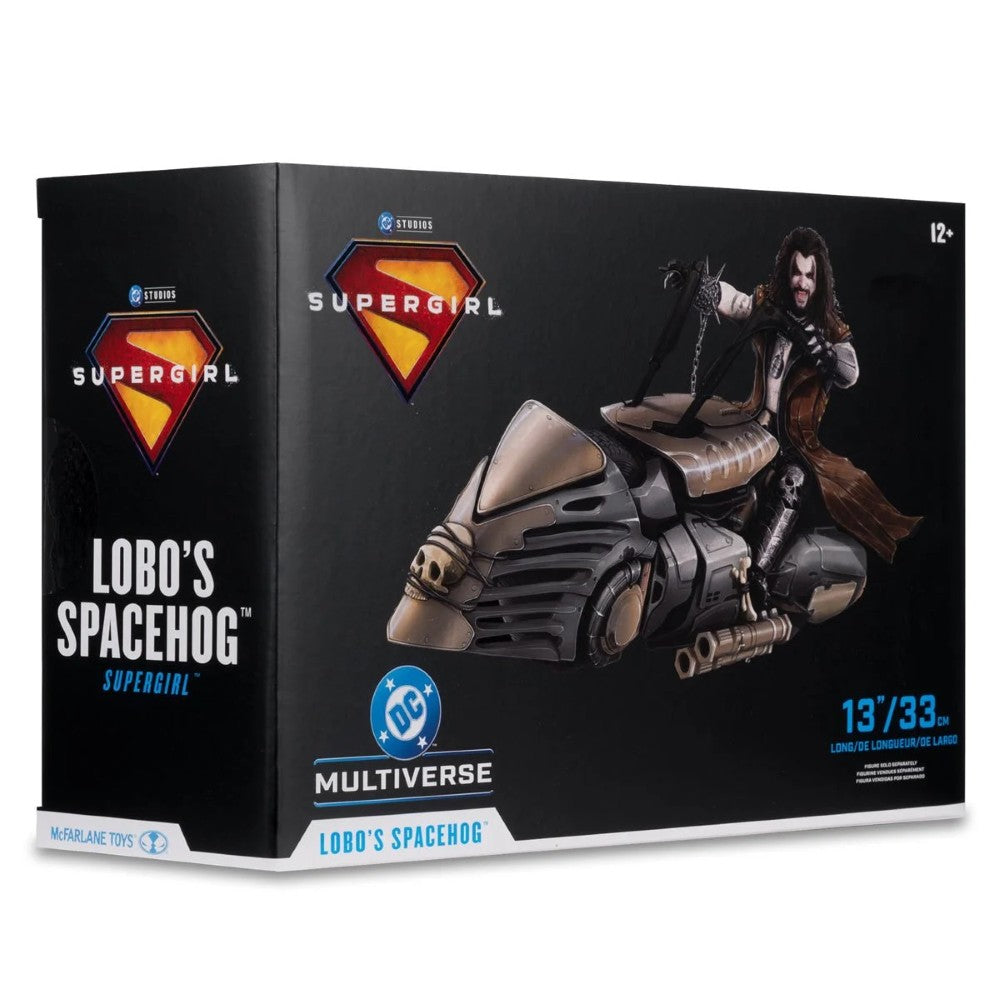 Lobo's Spacehog Vehicle DC Multiverse Supergirl Movie Deluxe Vehicle