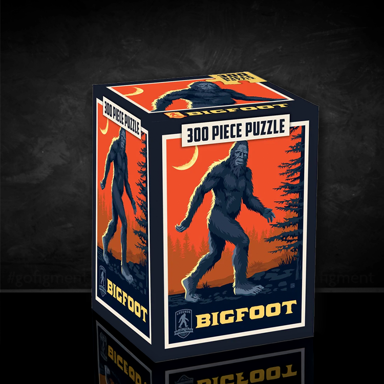 Big Foot Jigsaw Puzzle Cube Master Pieces 300 Pieces image 0