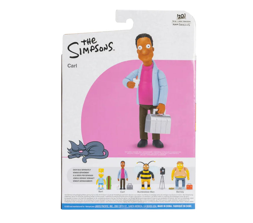Carl and Bart Simpson Combo Wave 3 Action Figure The Simpsons 5in image 4