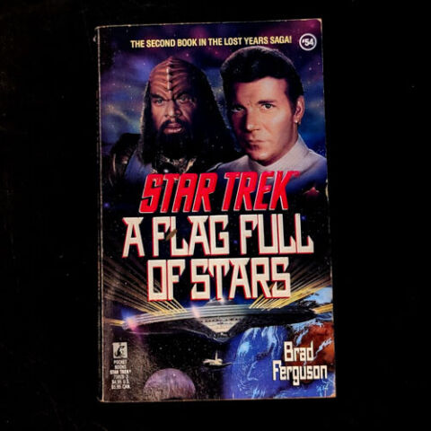 54 A Flag Full of Stars Star Trek The Original Series Paperback Book image 0