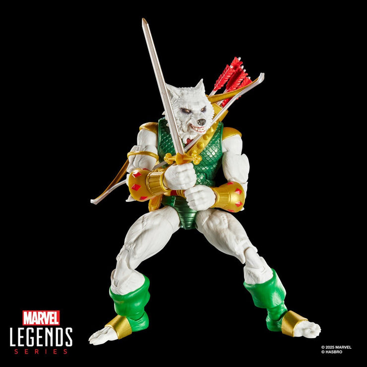 Spider-Man Marvel Legends Magic: The Gathering Man-Wolf 6-Inch Action Figure with Card