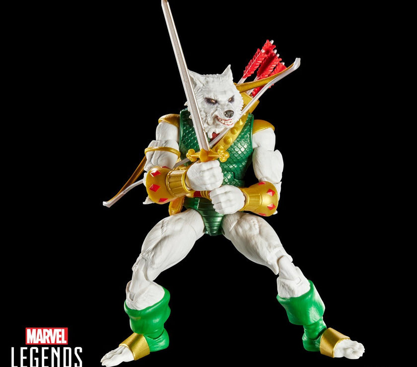 Spider-Man Marvel Legends Magic: The Gathering Man-Wolf 6-Inch Action Figure with Card