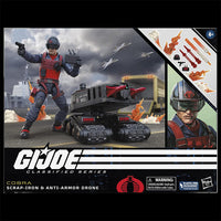 Scrap-Iron & Anti-Armor Drone Action Figure GI Joe Classified Series 6in. image 1