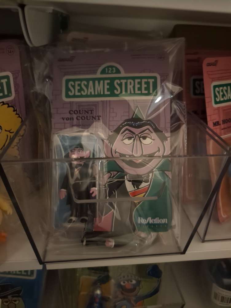 Count von Count Sesame Street Action Figure 3 3/4 Super 7 NIB image 2