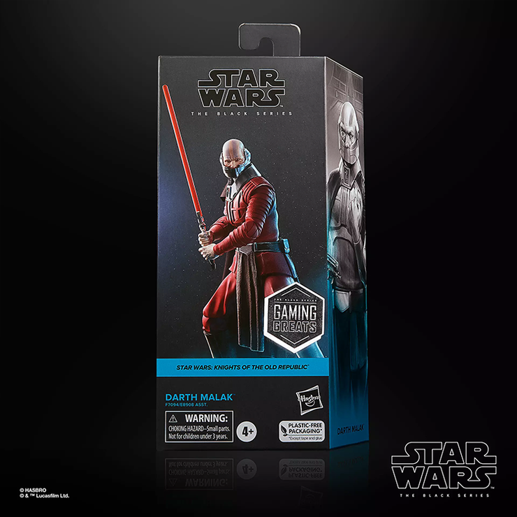 Darth Malak Action Figure Knights Old Republic Star Wars Black Series 1:18 image 0