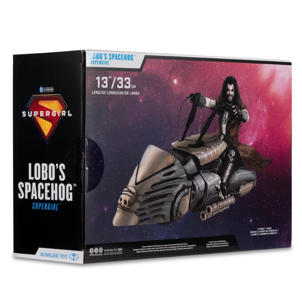 Lobo's Spacehog Vehicle DC Multiverse Supergirl Movie Deluxe Vehicle