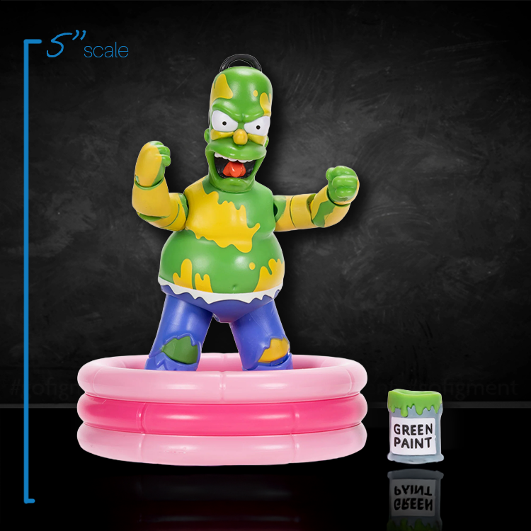 Furious Homer Premium Action Figure The Simpsons 5in Scale image 1