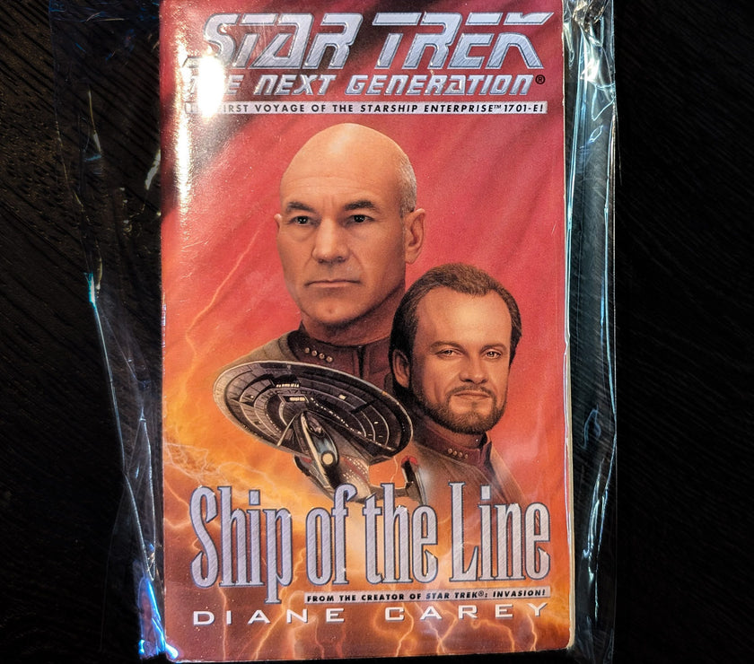 Ship of the Line: Star Trek The Next Generation Paperback Book image 0