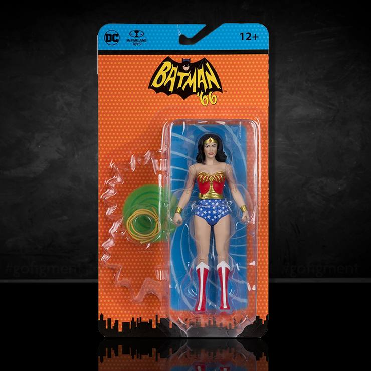 Wonder Woman  Batman '66 1/12 Scale Action Figure McFarlane Toys image 0