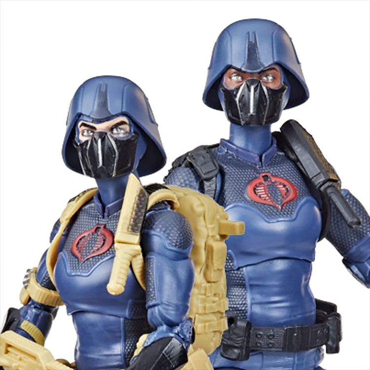 Cobra Valkyries Troopers 2 Pack GI Joe Classified Series 6in. not mint image 5