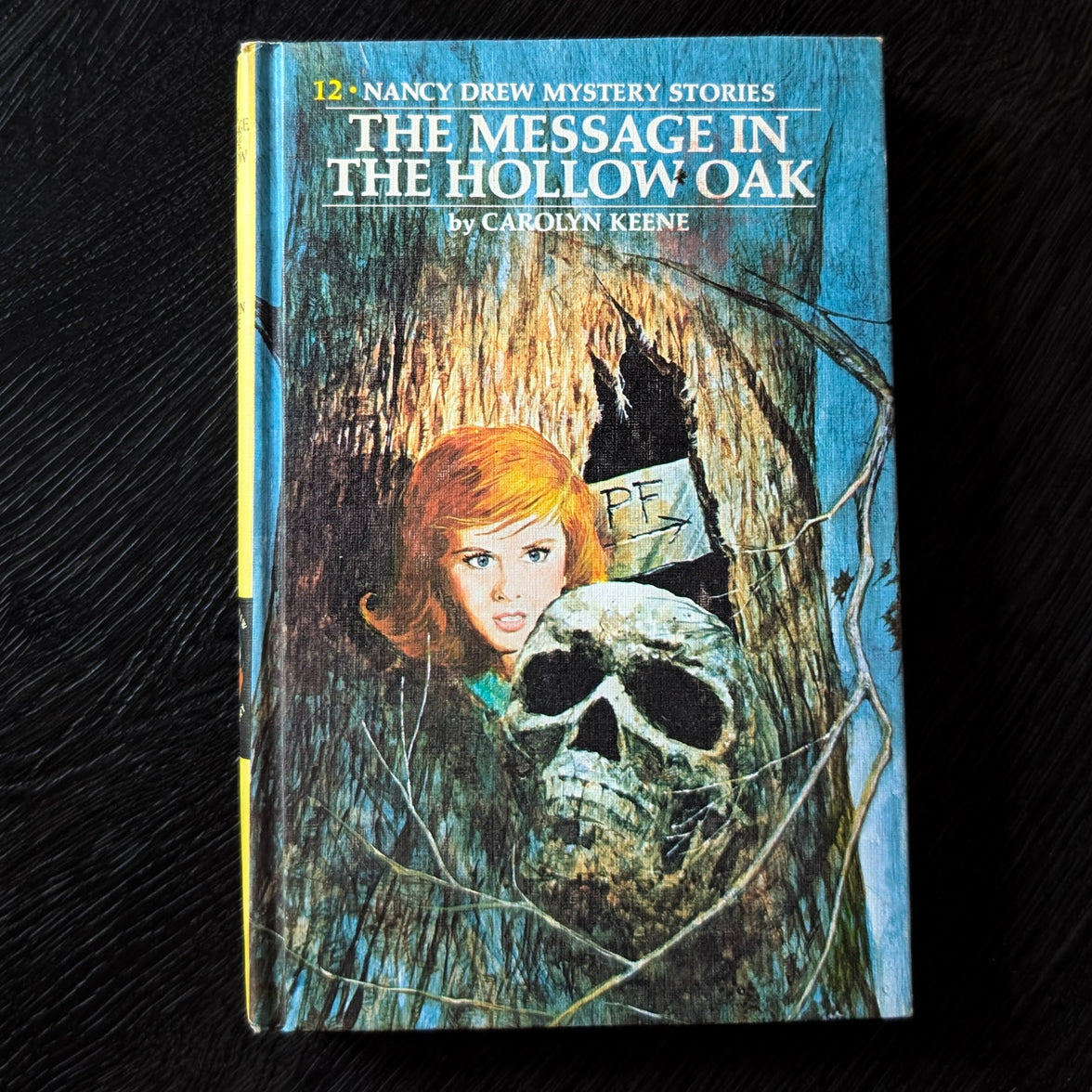 12 The Message in the Hollow Oak Nancy Drew Mystery Books -1972-YN image 0