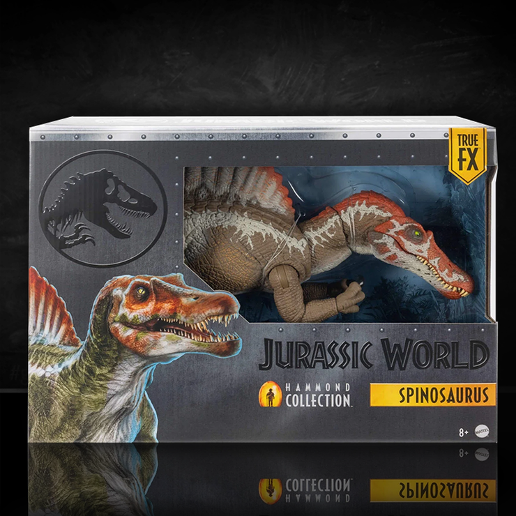 Mattel Jurassic World Hammond Collection SPINOSAURUS Jurassic Park 3 NEW 25" image 0