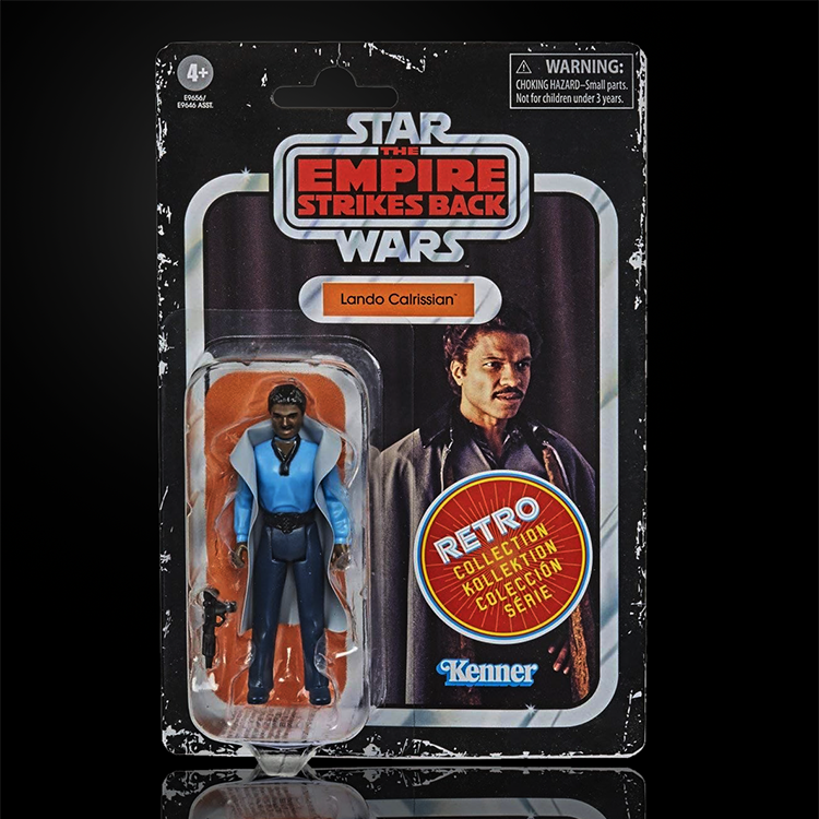 Lando Calrissian Star Wars Retro Collection Action Figure 1:18 Scale ESB image 0