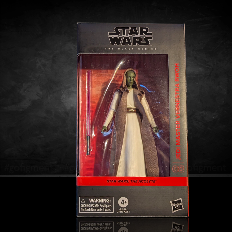 Vernestra Rwoh Jedi Master Action Figure Star Wars Black Series 1:12 Scale image 0
