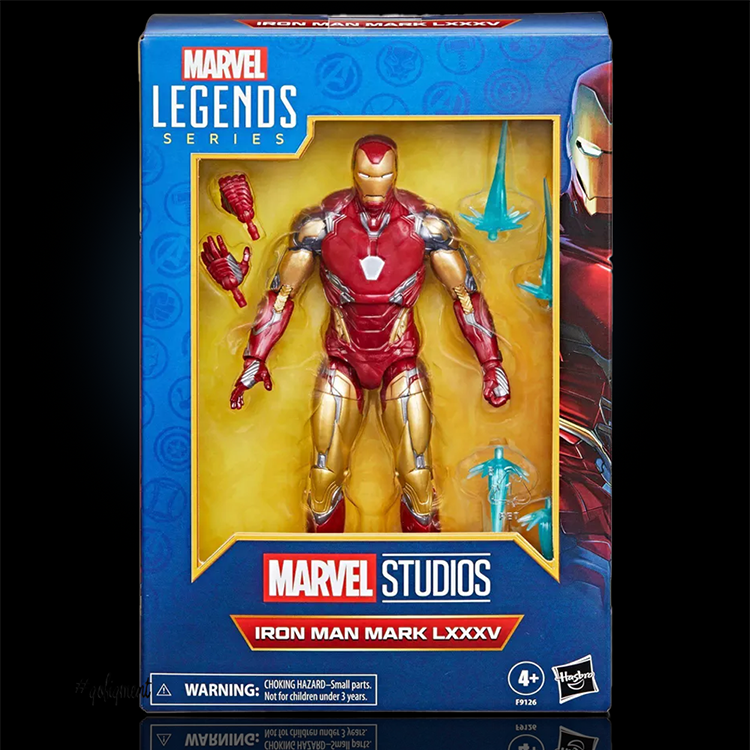 Iron Man Mark 85 (LXXXV) Marvel Legends 6" Action Figure Hasbro image 0
