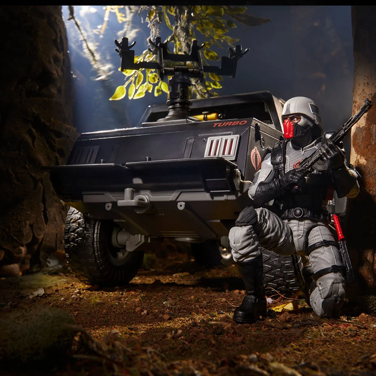 Night Attack Stinger Cobra Jeep and Figure GI Joe Classified Series 6in. image 2