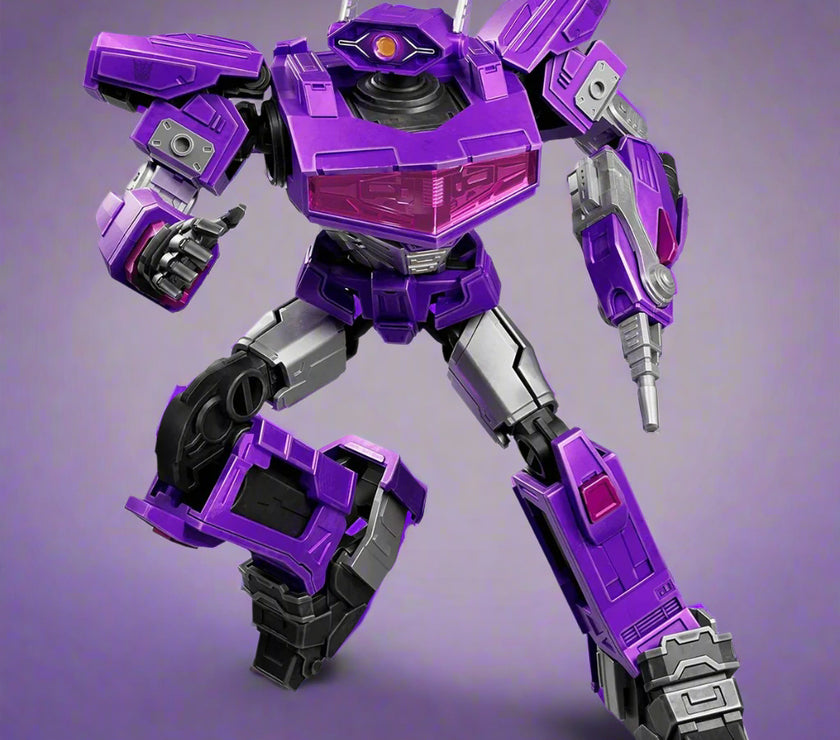 Transformers Classic Class Shockwave Model Kit: Fully Articulated, Light-Up Supreme Guardian