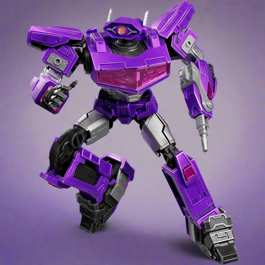 Transformers Classic Class Shockwave Model Kit: Fully Articulated, Light-Up Supreme Guardian