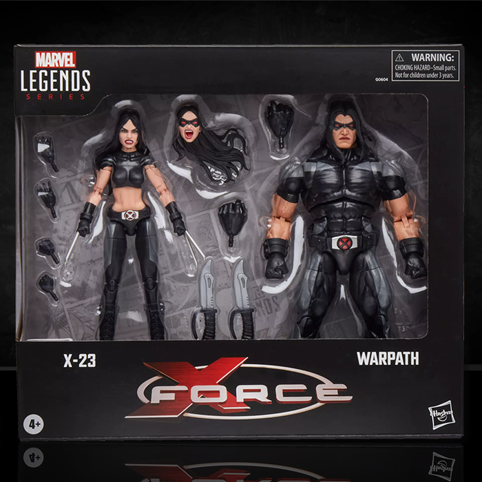 Warpath and X-23 Marvel Legends X-Force Action Figures Hasbro 1:12 image 0