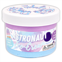 Astronaut Ice-Cream  "Berry Fruit Scented" Ice-Cream Slime 8oz - Dope Slimes