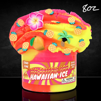 Hawaiian Ice "Hawaiian Fruit Scented" Cloud Slime 8oz - Dope Slimes