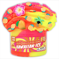 Hawaiian Ice "Hawaiian Fruit Scented" Cloud Slime 8oz - Dope Slimes