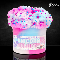 Unicorn Fluff "Cherry Candy Scented" Cloud Slime 8oz - Dope Slimes