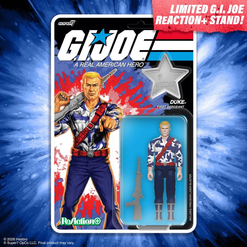 G.I. Joe Duke (America's 250th Anniversary) 3 3/4-Inch ReAction+ Figur