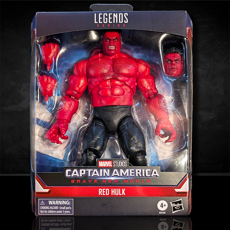 Red Hulk Marvel Legends 6" Action Figure Brave New World image 0