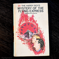 20 Mystery of the Flying Express (1970):  Hardy Boys Book Blue-Back image 0