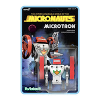 Microtron 3.75-Inch ReAction+ Figure by Super7 in vintage packaging
