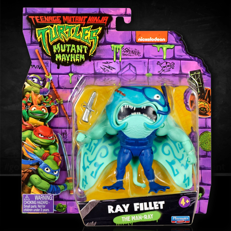 Ray Fillet TMNT Mutations Mix 'n Match Turtles Action Figure image 0