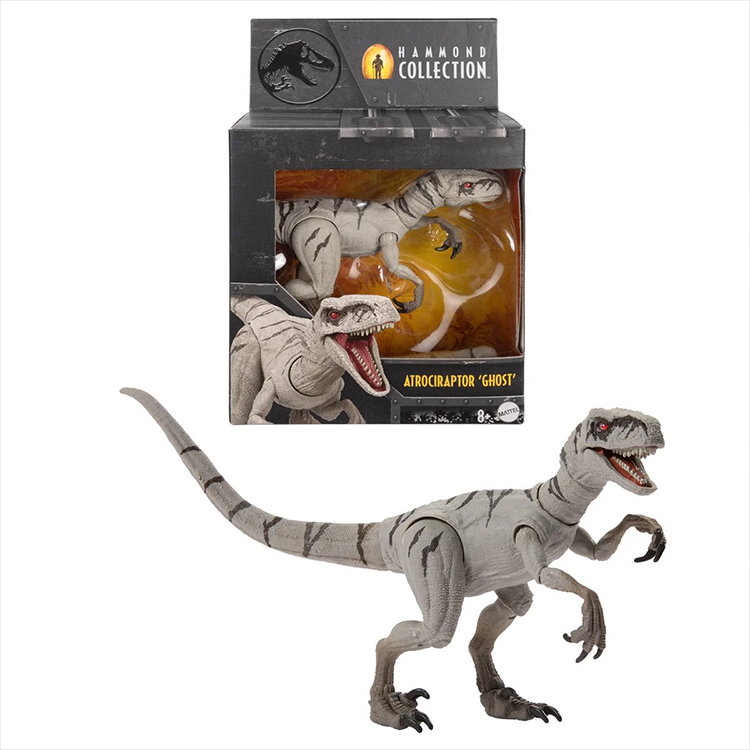 Jurassic World Hammond Collection Atrociraptor Ghost Action Figure Dominion NEW image 3