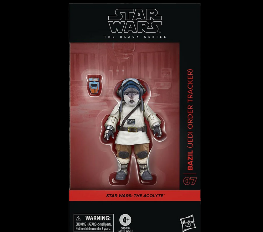 Bazil Jedi Order Tracker Action Figure Star Wars Black Series 1:12 Scale image 0