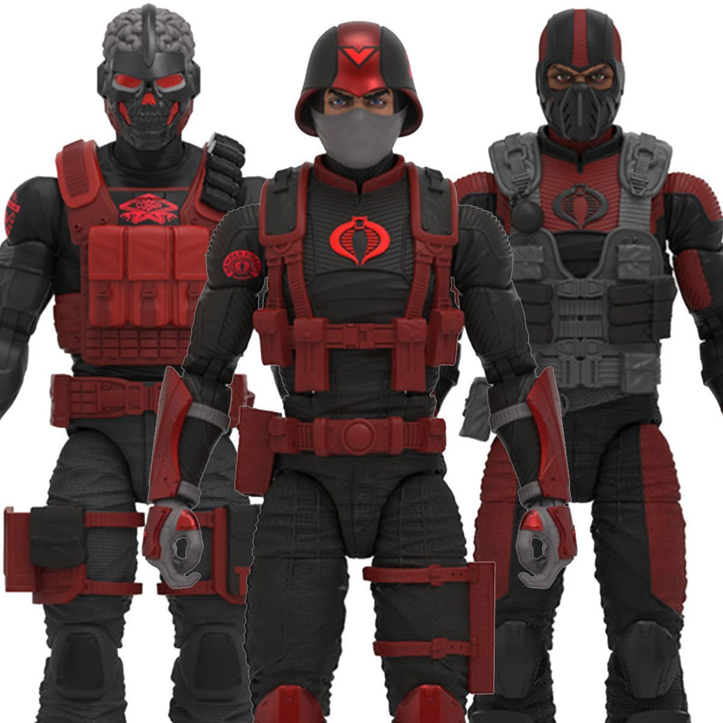 G.I. Joe Classified Series Cobra H.I.S.S. Fire Team 788 6-Inch Action Figure Set