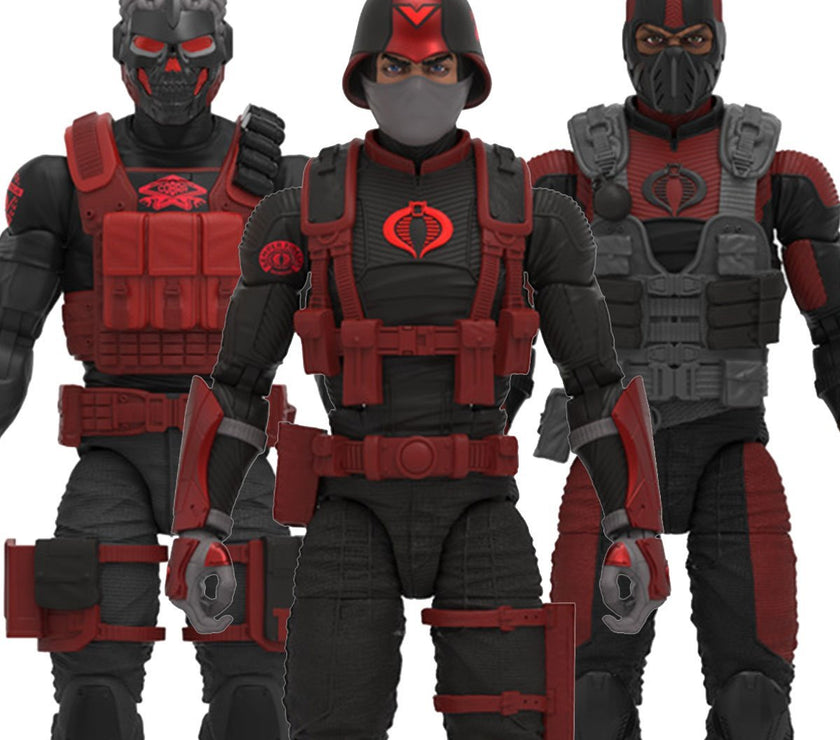G.I. Joe Classified Series Cobra H.I.S.S. Fire Team 788 6-Inch Action Figure Set
