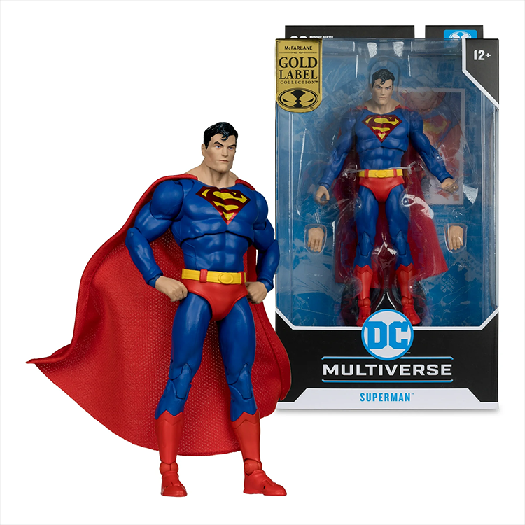 Superman Action Comics DC Multiverse Scratch & Dent 7" Action Figure image 7