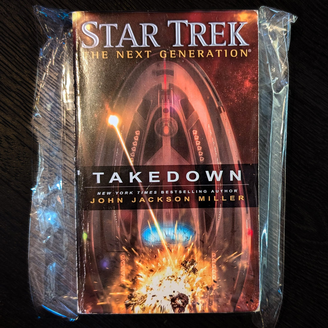 Takedown: Star Trek The Next Generation Paperback Book image 0