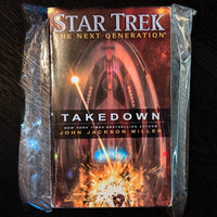 Takedown: Star Trek The Next Generation Paperback Book image 0